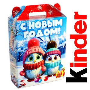 Детский подарок на Новый Год в жестяной упаковке весом 830 грамм по цене 3297 руб в Владикавказе